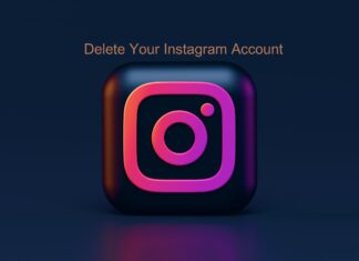delete your instagram account