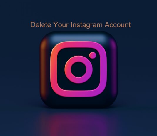 delete your instagram account
